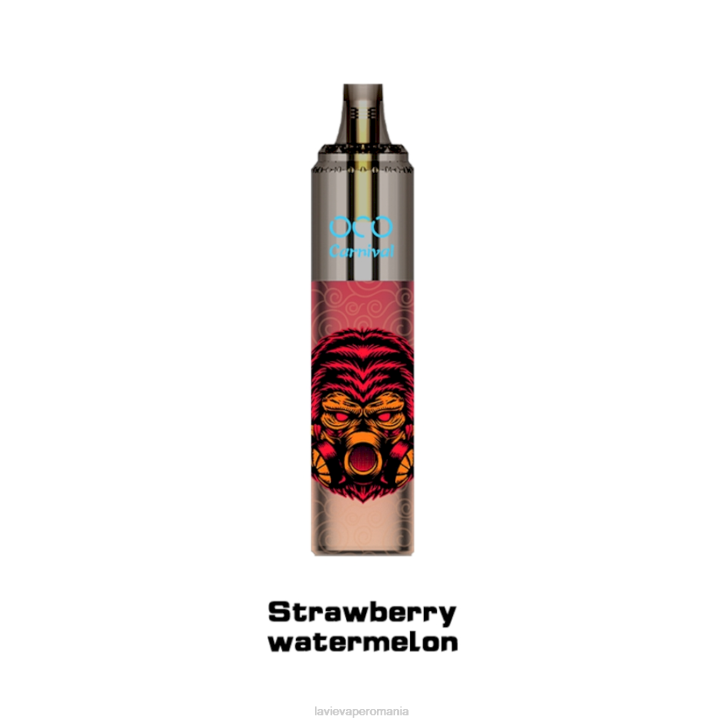 N88V358 Lavie Vape Review | pepene verde căpșuni LAVIE OCO carnaval 10000 pufuri